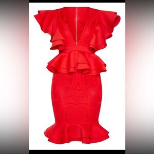 Pretty little things dress red